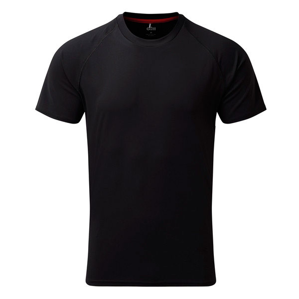 Gill uv010 kortrmet t-shirt herre sort str. XXL