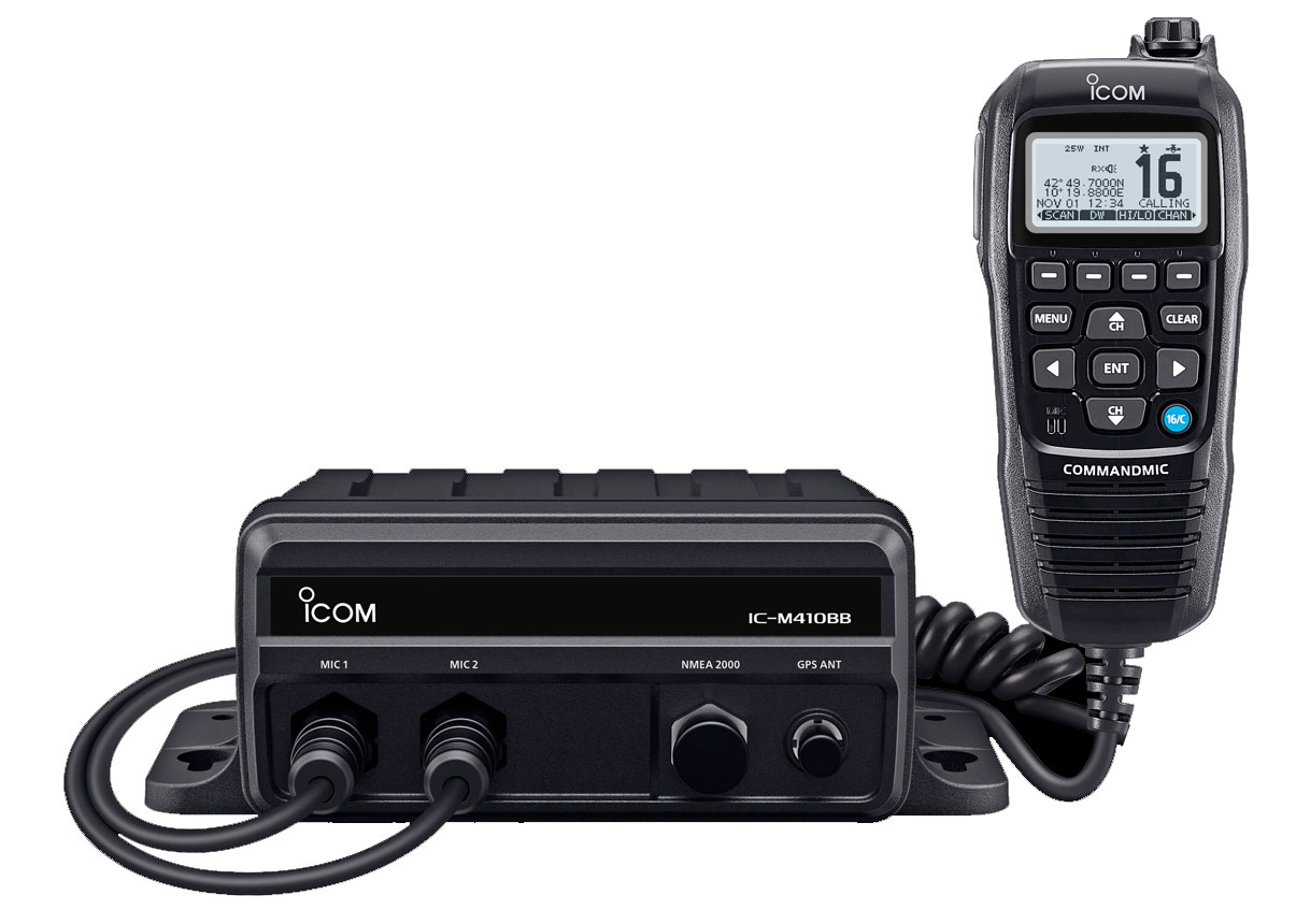 Icom IC-M410BB VHF inkl. HM-195B Commandmic