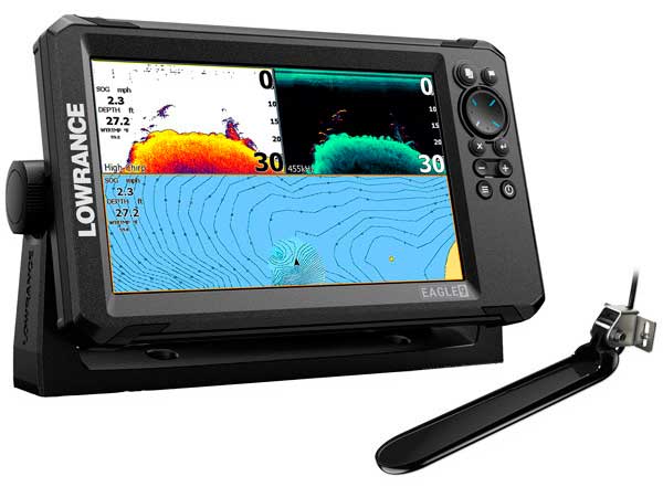 Lowrance Eagle 9 TripleShot med HD-transducer