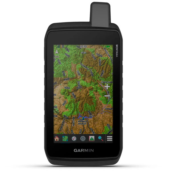 Garmin Montana 710 med europisk oversigtskort