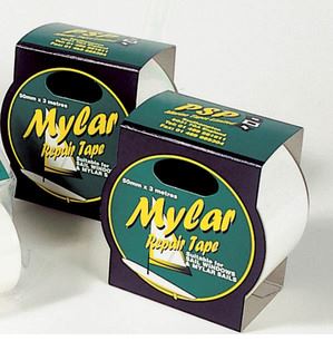 Psp mylar repair tape 35mm klar sejltape 50mm x 3m