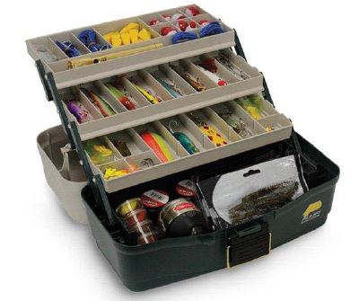 Plano Eco-friendly three-tray tackle box