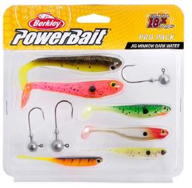 Powerbait PRO PACK JIG MINNOW DARK WATER