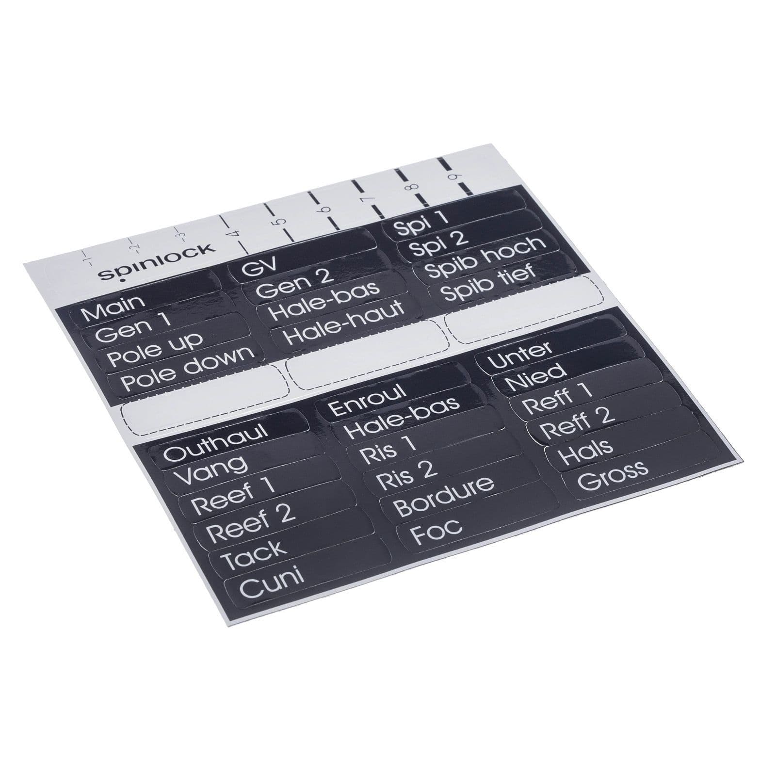 Spinlock X-LBL labels til hndtag